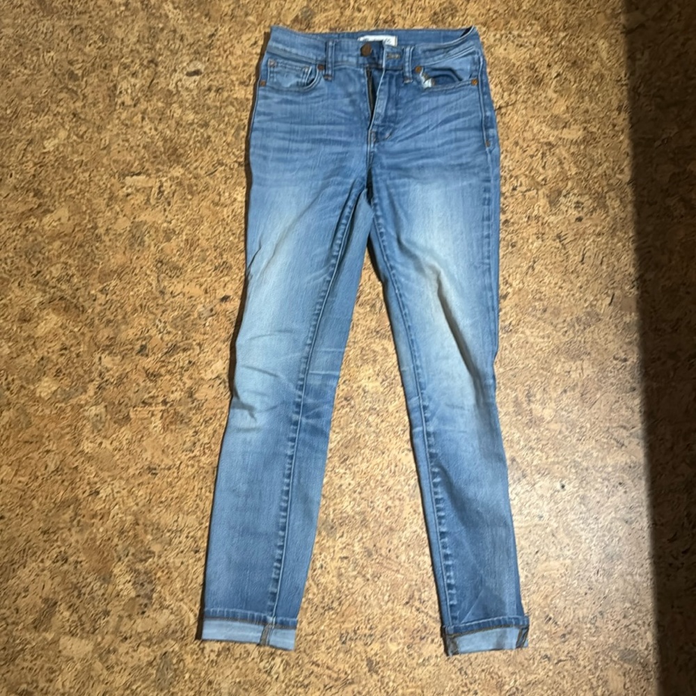 Madewell High Rise Skinny Womens Jeans